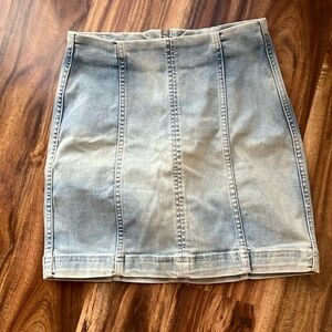Free People Jean Skirt Size 2 NWOT